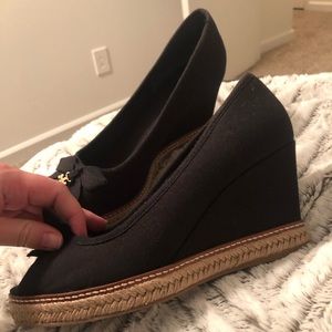 Tory Burch espadrille wedge sandals